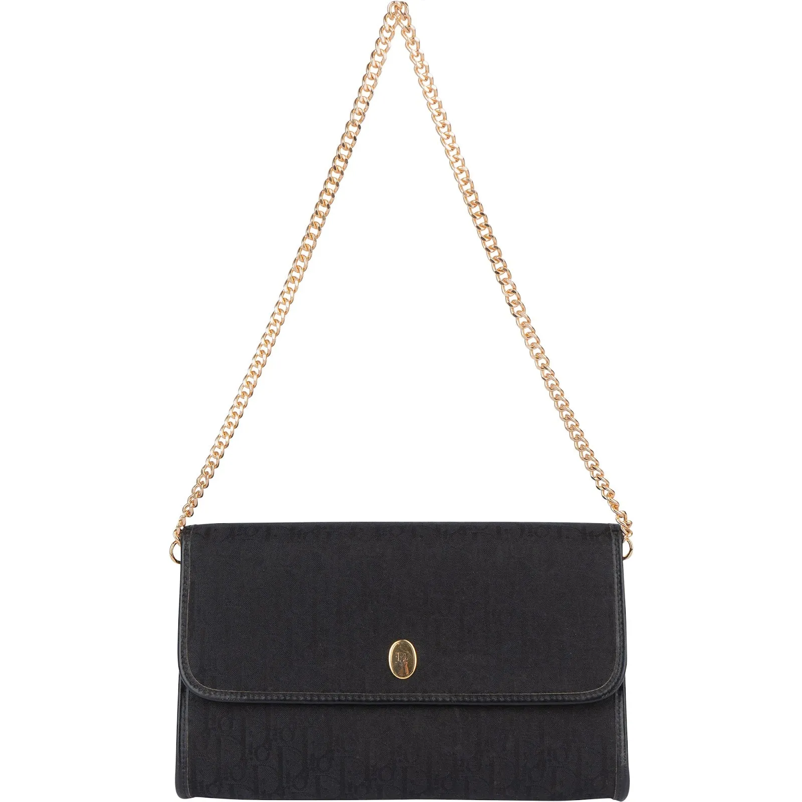 Christian Dior Oblique Monogram Single Flap Shoulder Bag